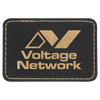 3" x 2" Rectangle Laserable Leatherette Patch with Adhesive