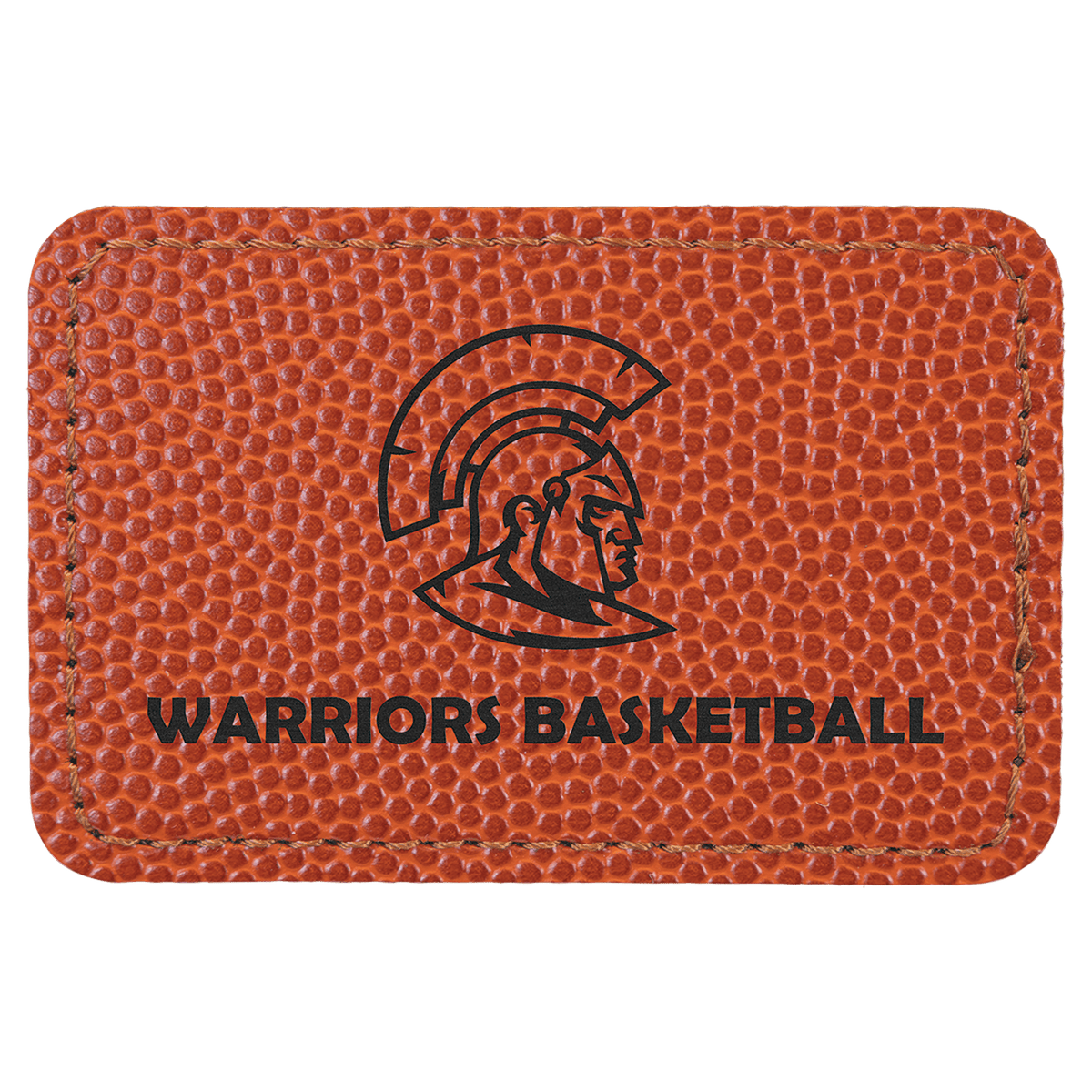 3" x 2" Laserable Leatherette Rectangle Patch with Kota Pro Adhesive