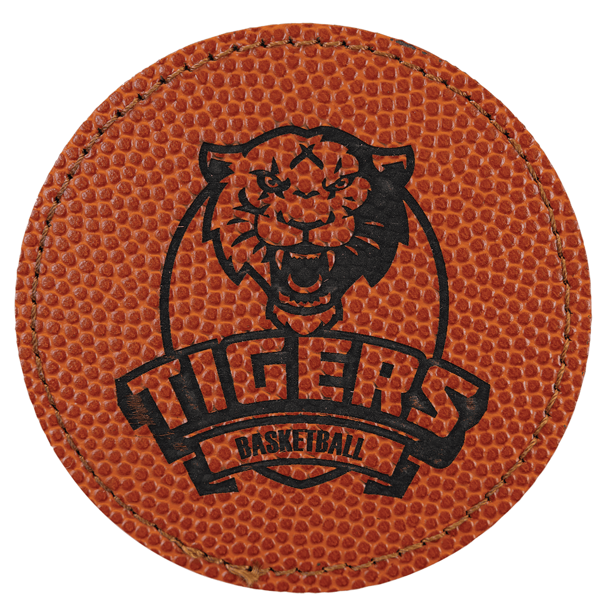 3" Laserable Leatherette Round Patch with Kota Pro Adhesive