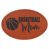 3" x 2" Laserable Leatherette Oval Patch with Kota Pro Adhesive