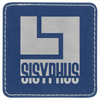 3" x 3" Laserable Leatherette Square Patch with Kota Pro Adhesive