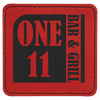 3" x 3" Laserable Leatherette Square Patch with Kota Pro Adhesive