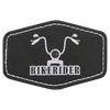 3" x 2" Laserable Leatherette Hex Patch with Kota Pro Adhesive