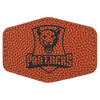 3" x 2" Laserable Leatherette Hex Patch with Kota Pro Adhesive
