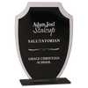 Reflection Black Glass Award — Shape and Size