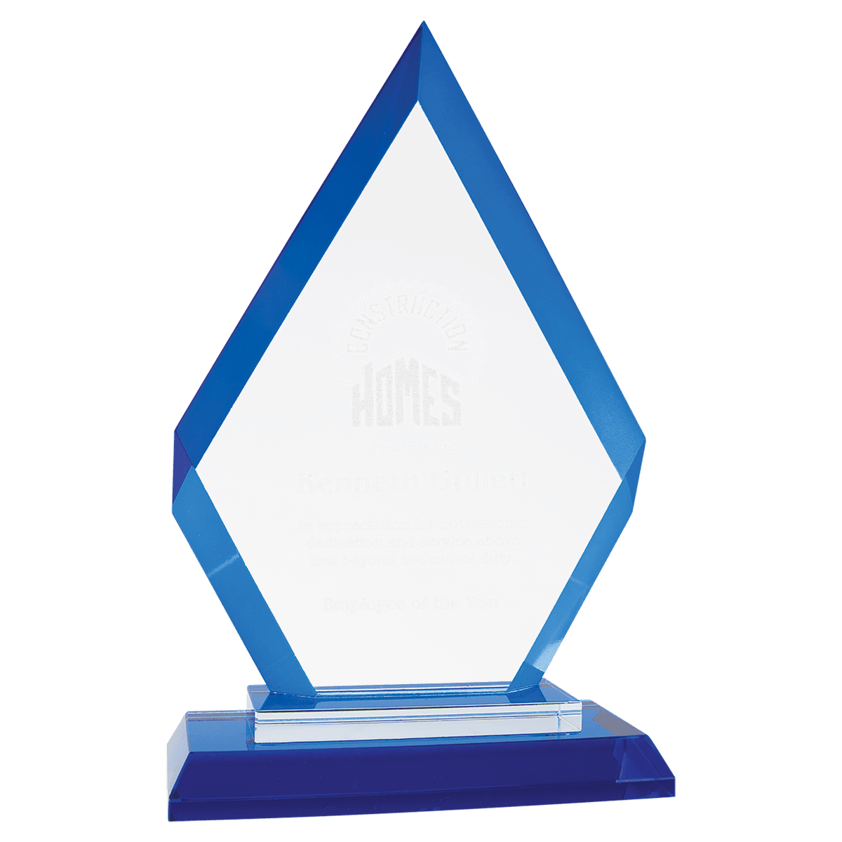 Diamond Regal Glass Award