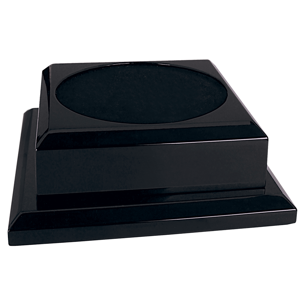 7" x 7" Royal Piano Finish Pedestal Base