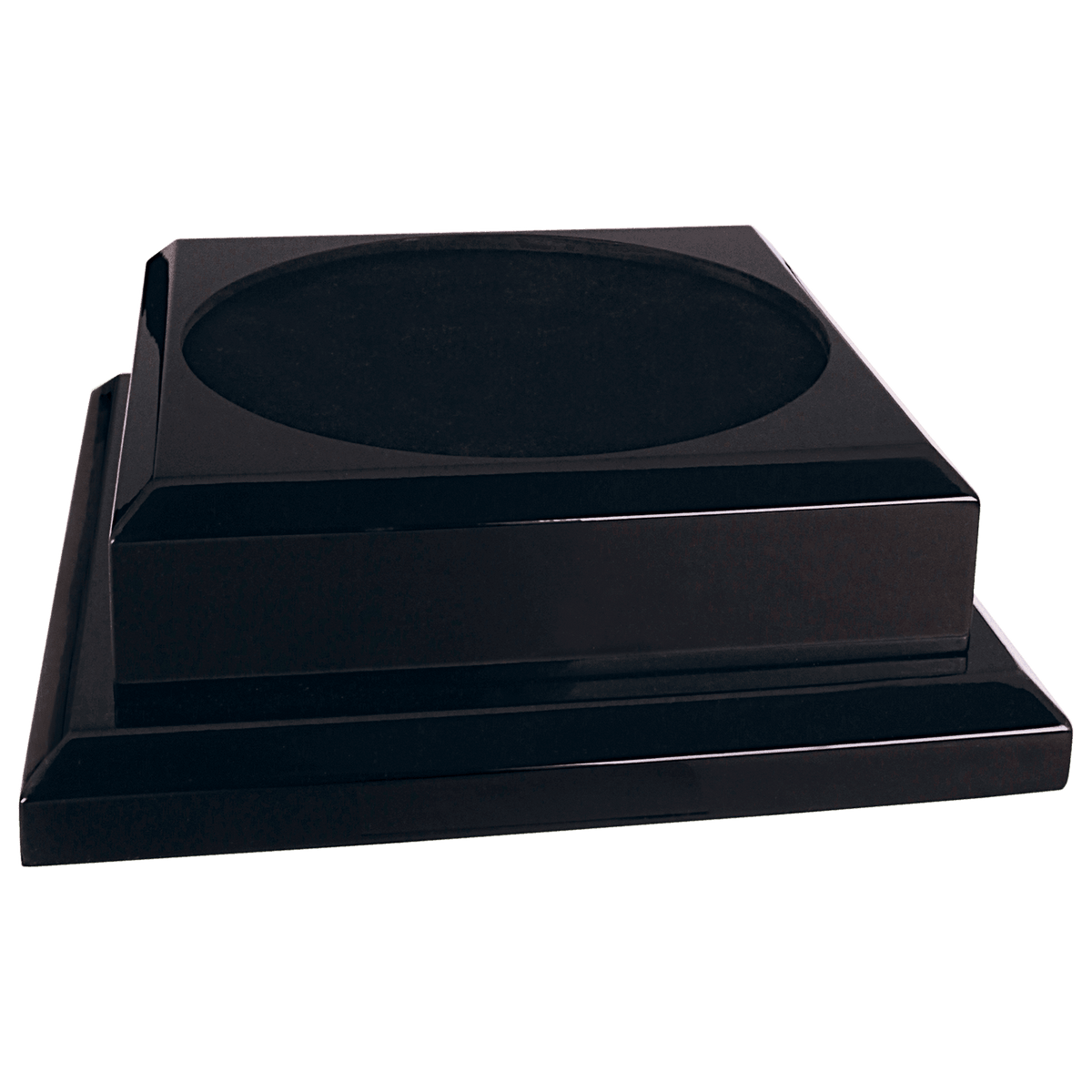 9" x 9" Royal Piano Finish Pedestal Base