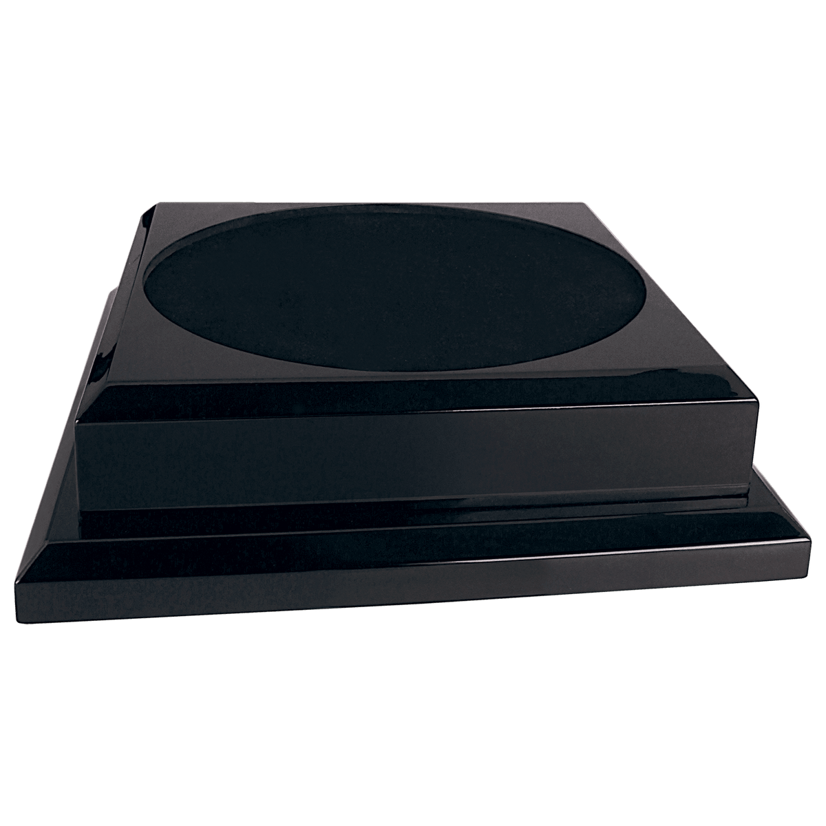 11" x 11" Royal Piano Finish Pedestal Base