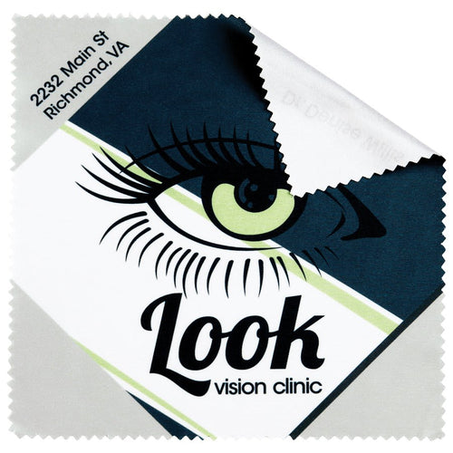 6" x 6" Sublimatable Microfiber Cleaning Cloth