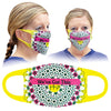 7 1/4" x 4 3/4" Large Sublimatable Face Mask