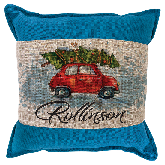 40" x 8" Sublimatable Burlap Pillow Wrap