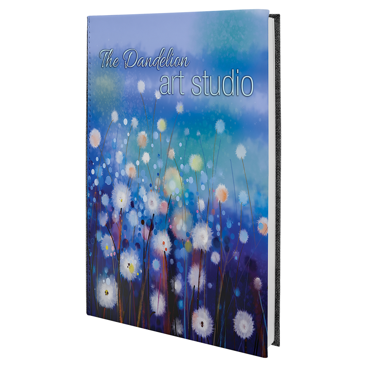 5 1/4" x 8 1/4" Subli-Tru Sketch Book with White Unlined Notepad