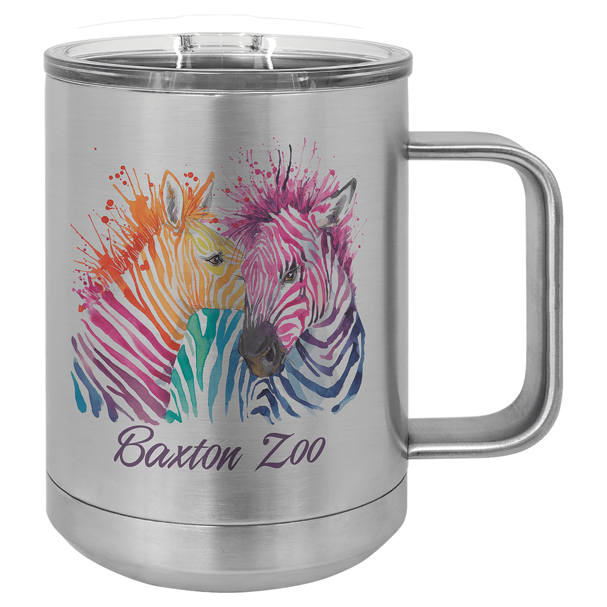 Sublimatable Polar Camel 15 oz. Insulated Mug with Slider Lid