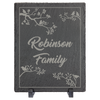 Rectangle Slate Decor with Plastic Feet