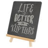 Wood and Slate Easel