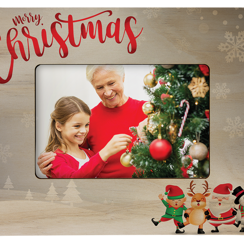 4" X 6" Sublimatable Wood Photo Frame