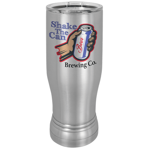 Sublimatable Polar Camel Pilsner with Clear Lid