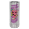 Polar Camel 22 oz. Sublimatable Skinny Tumbler with Slider Lid