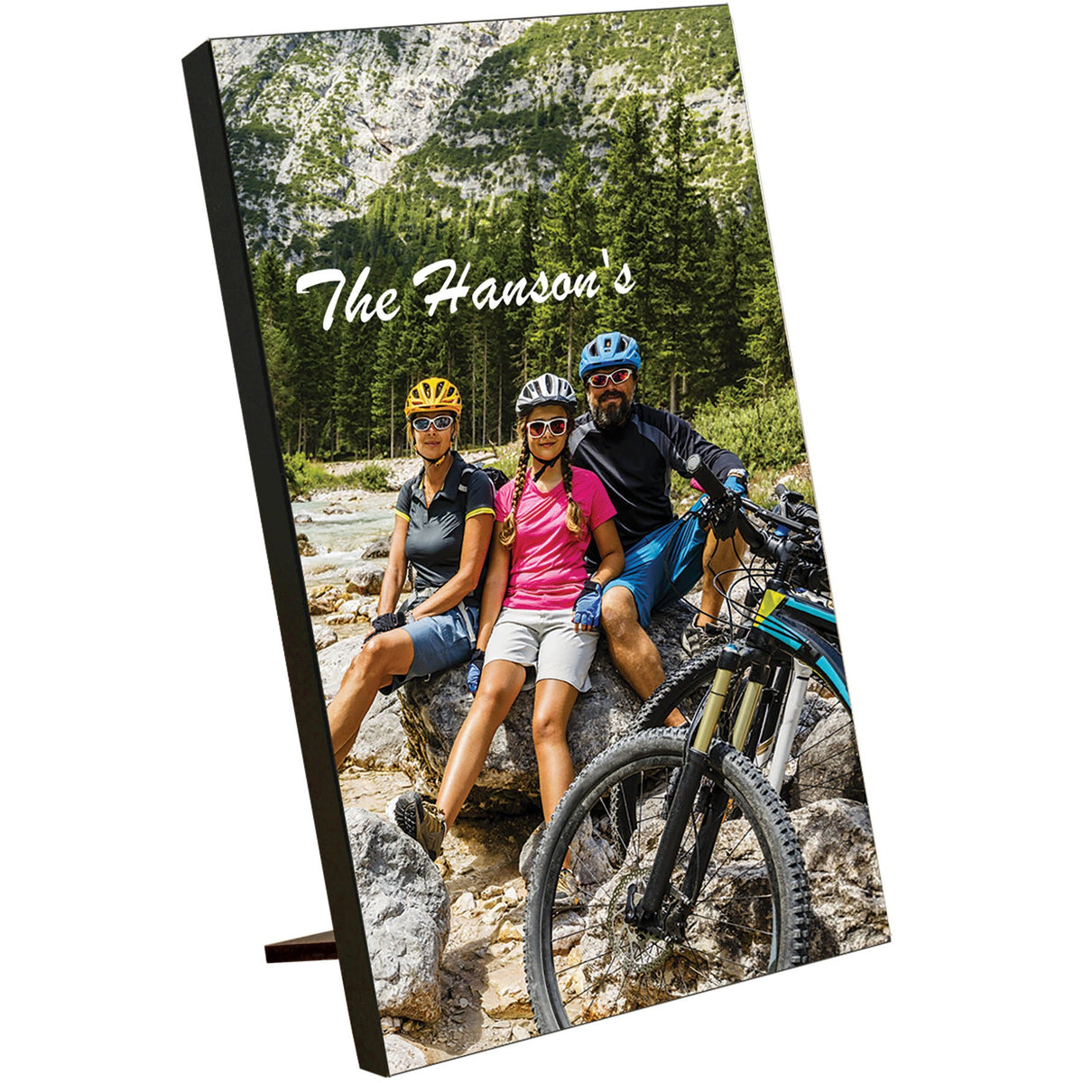 8" x 10" White Textured Kickstand Photo Panel