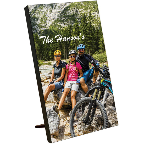 8" x 10" White Textured Kickstand Photo Panel