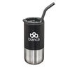 Bondi Double Wall Tumbler w/ Straw -18oz