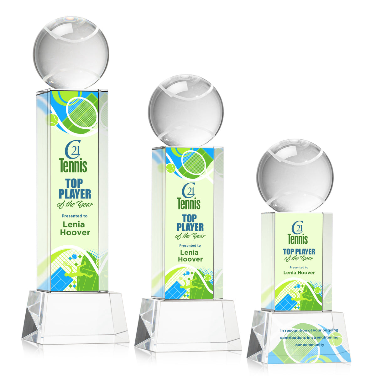 Tennis Ball VividPrint™ Award on Belcroft