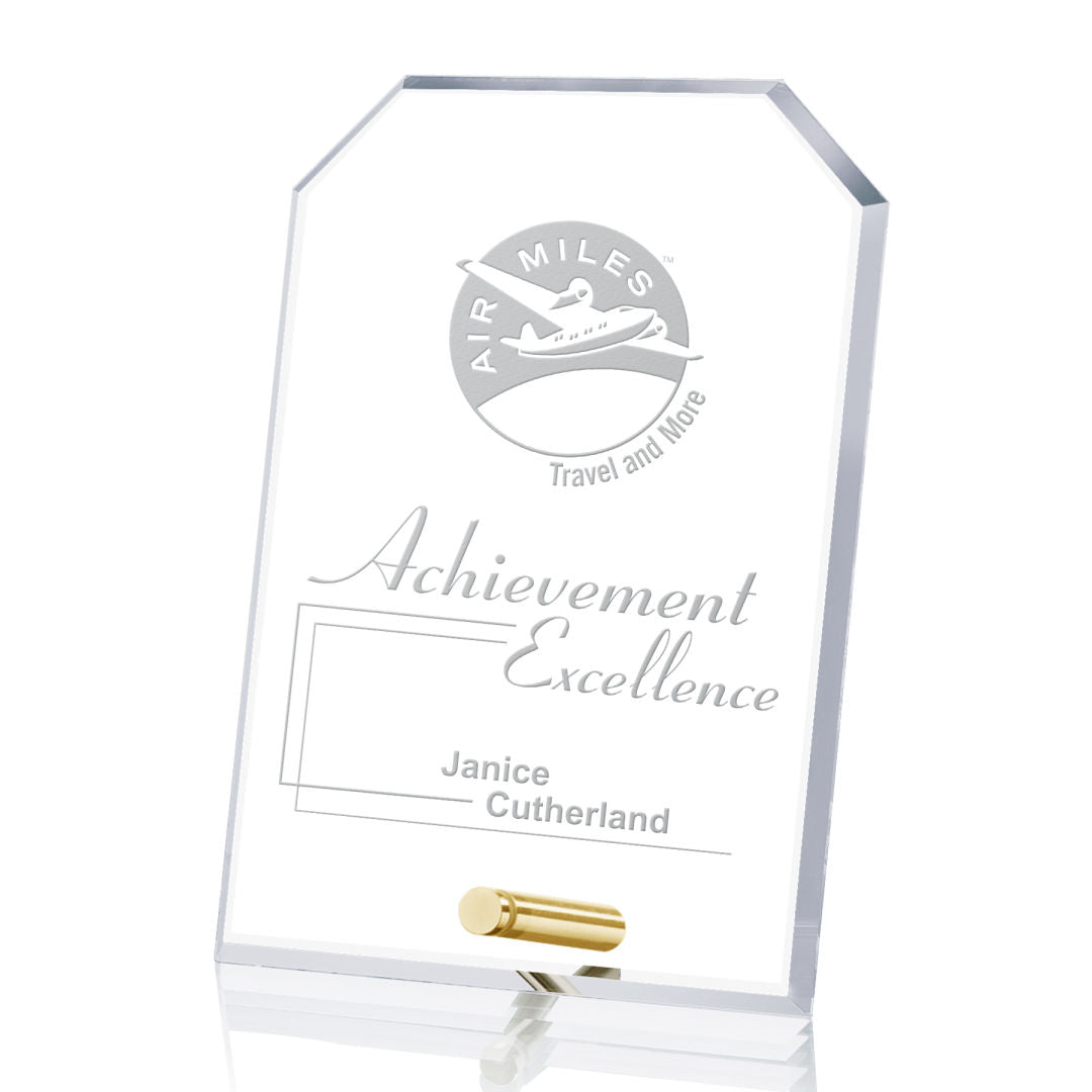 Cantebury Clipped Rectangle Award