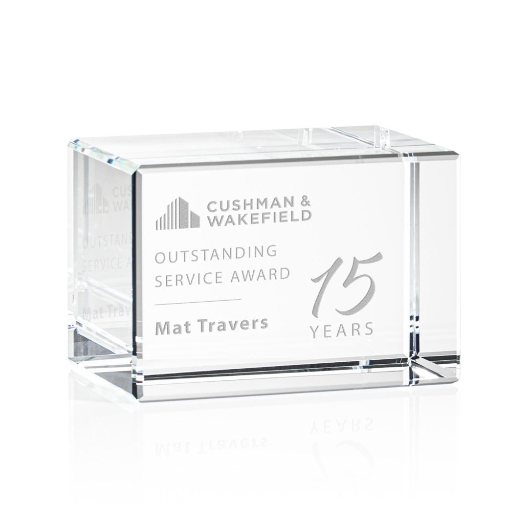 Lexington Cube Award – 3" x 2" x 2"