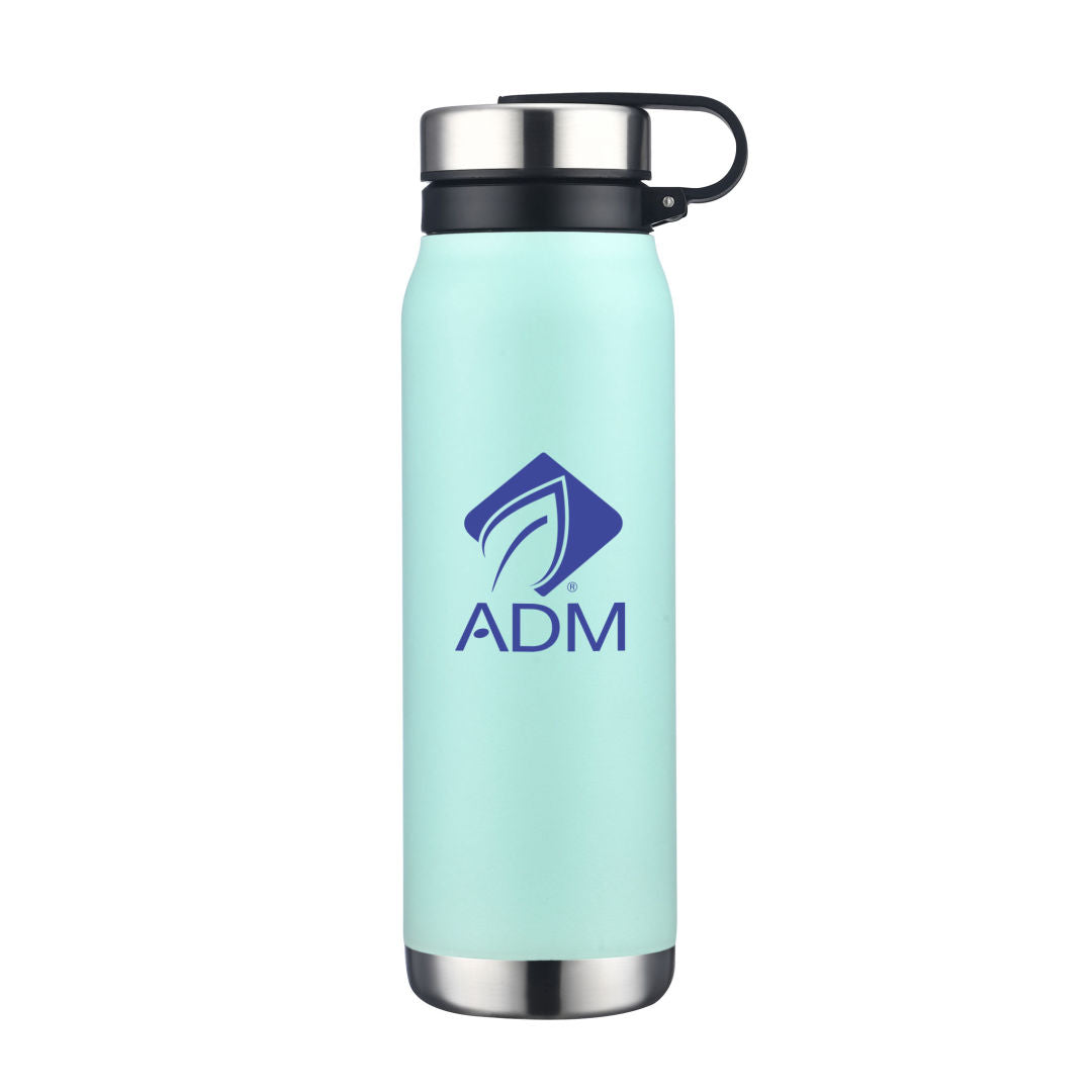 Skye Vacuum Water Bottle w/Removable Lid - 20oz — Sea Foam — D270-SF