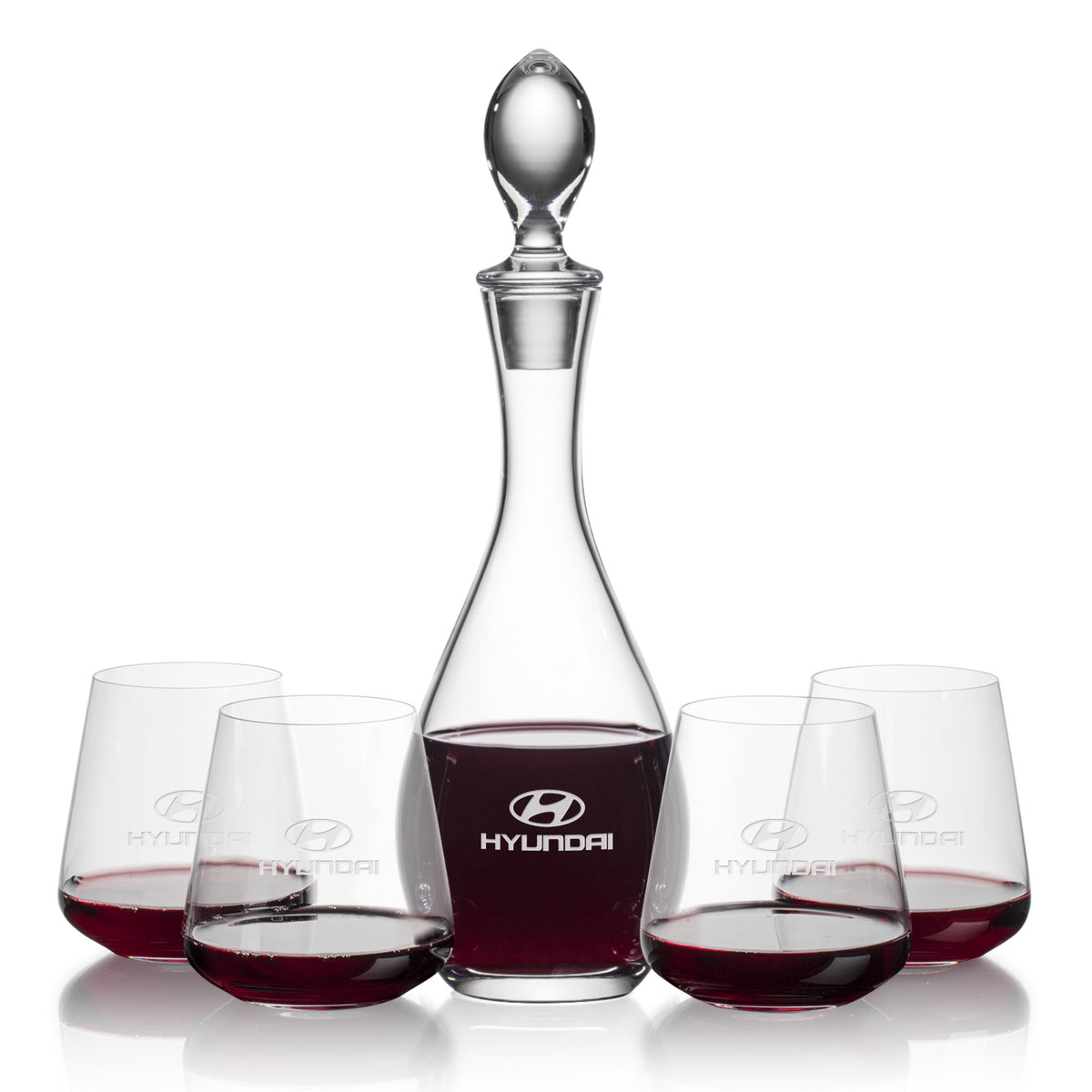Malvern Decanter & Breckland Stemless Wine