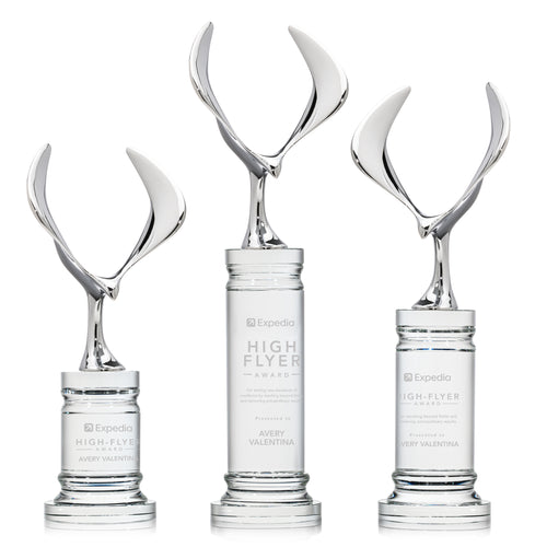 Maverick Eagle Award on Colverstone Base - Clear