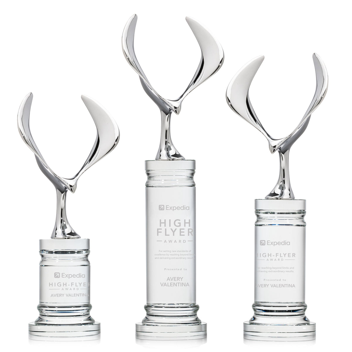 Maverick Eagle Award on Colverstone Base - Clear