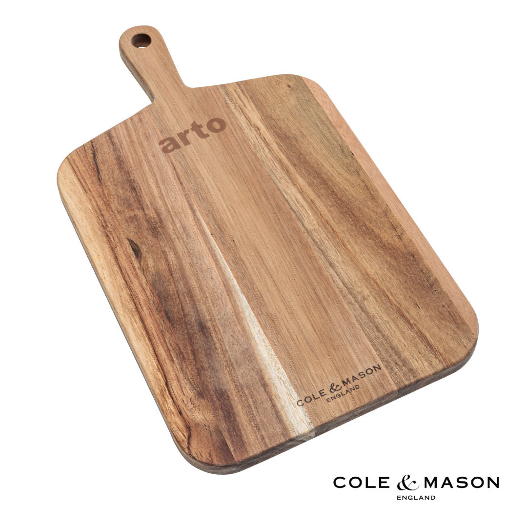 Cole & Mason™ Acacia Serving & Chopping Board – 10.5" x 0.8"