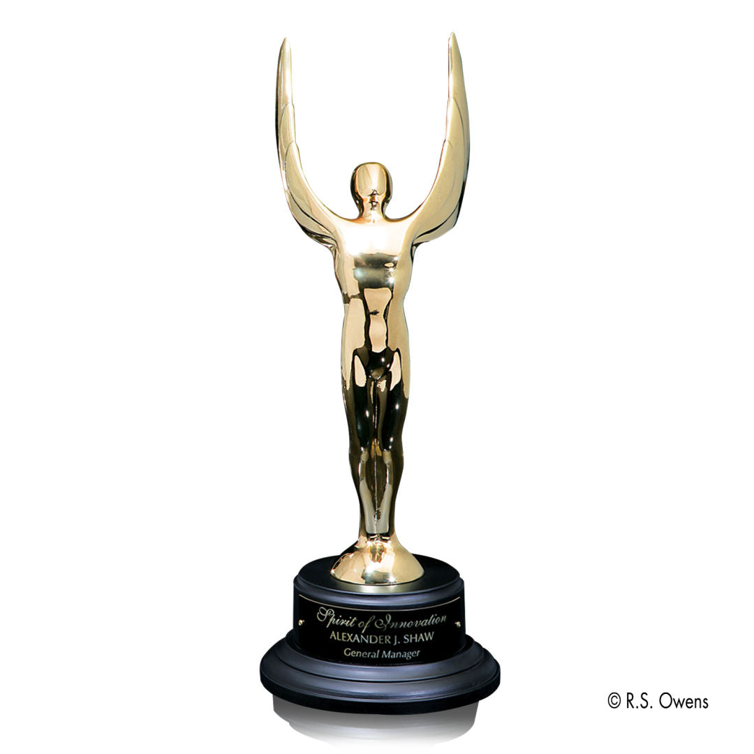 Winged Achievement Award on Ebony