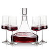 Ashby Decanter and Wine Glass Gift Set — Glass Options