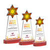 Star of David VividPrint™ Award on Alberton Base