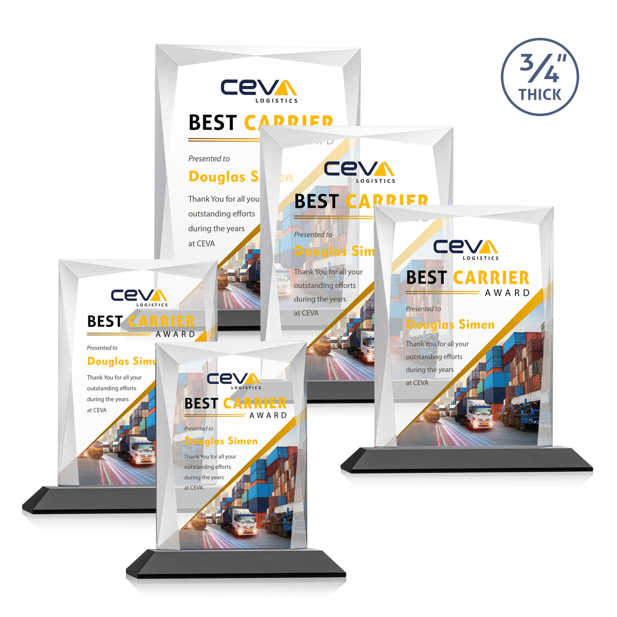 Messina VividPrint™ Award - Black