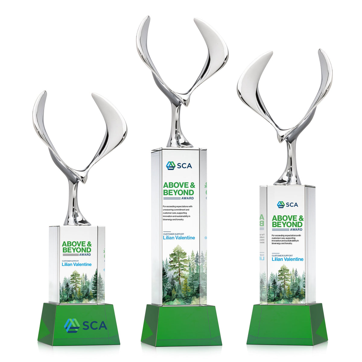 Maverick Eagle VividPrint™ Award on Belcroft Base