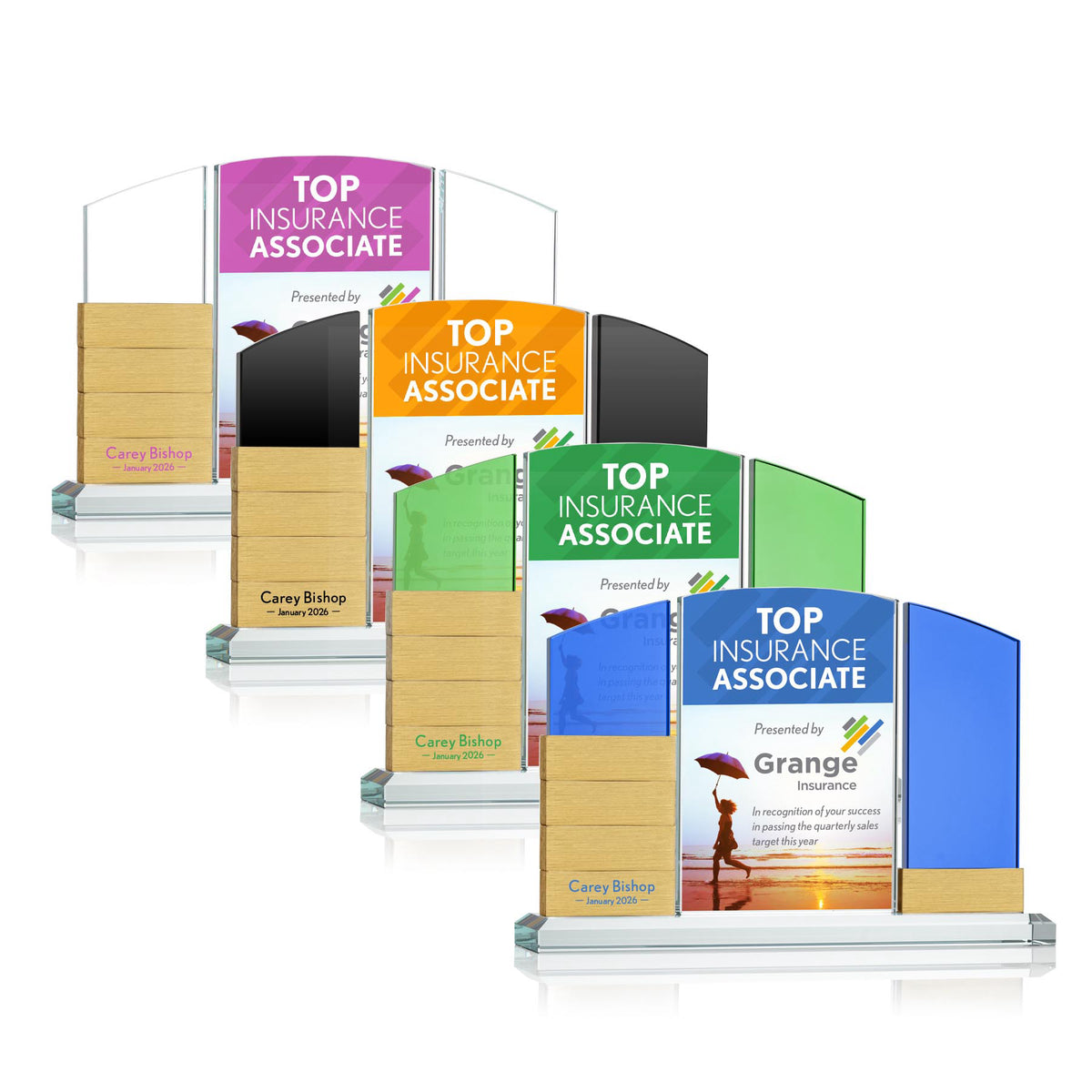 Lavery Add-a-Block VividPrint™ Award - Gold
