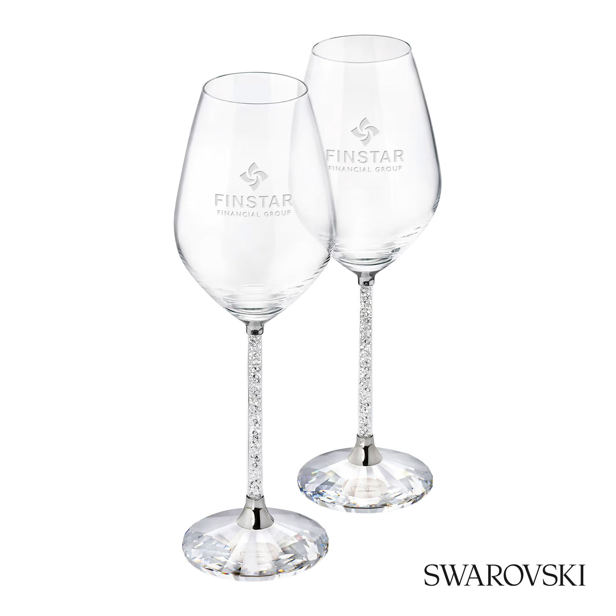 Swarovski® Crystalline Wine Glasses (Set of 2)