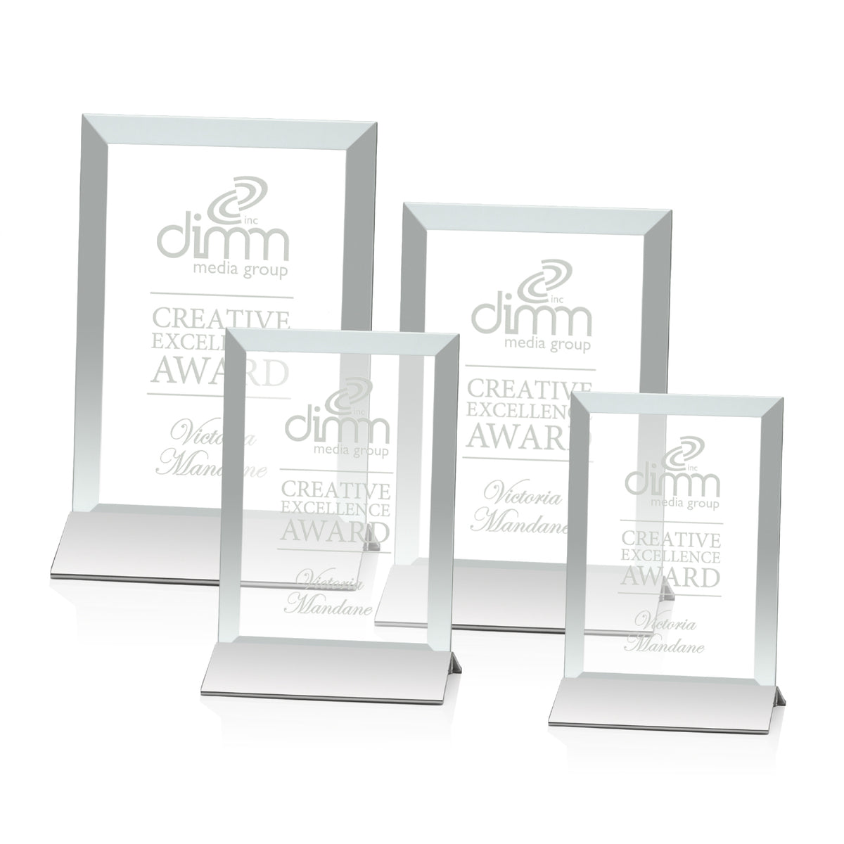 Rainsworth Award - Jade/Silver (Vertical)
