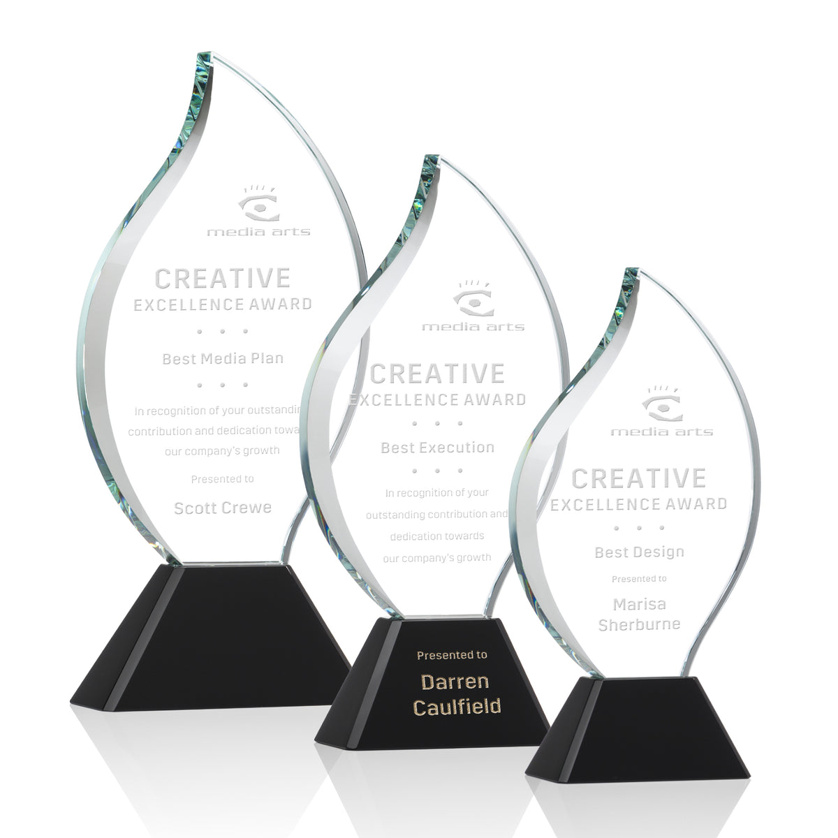 Norina Flame Award - Black