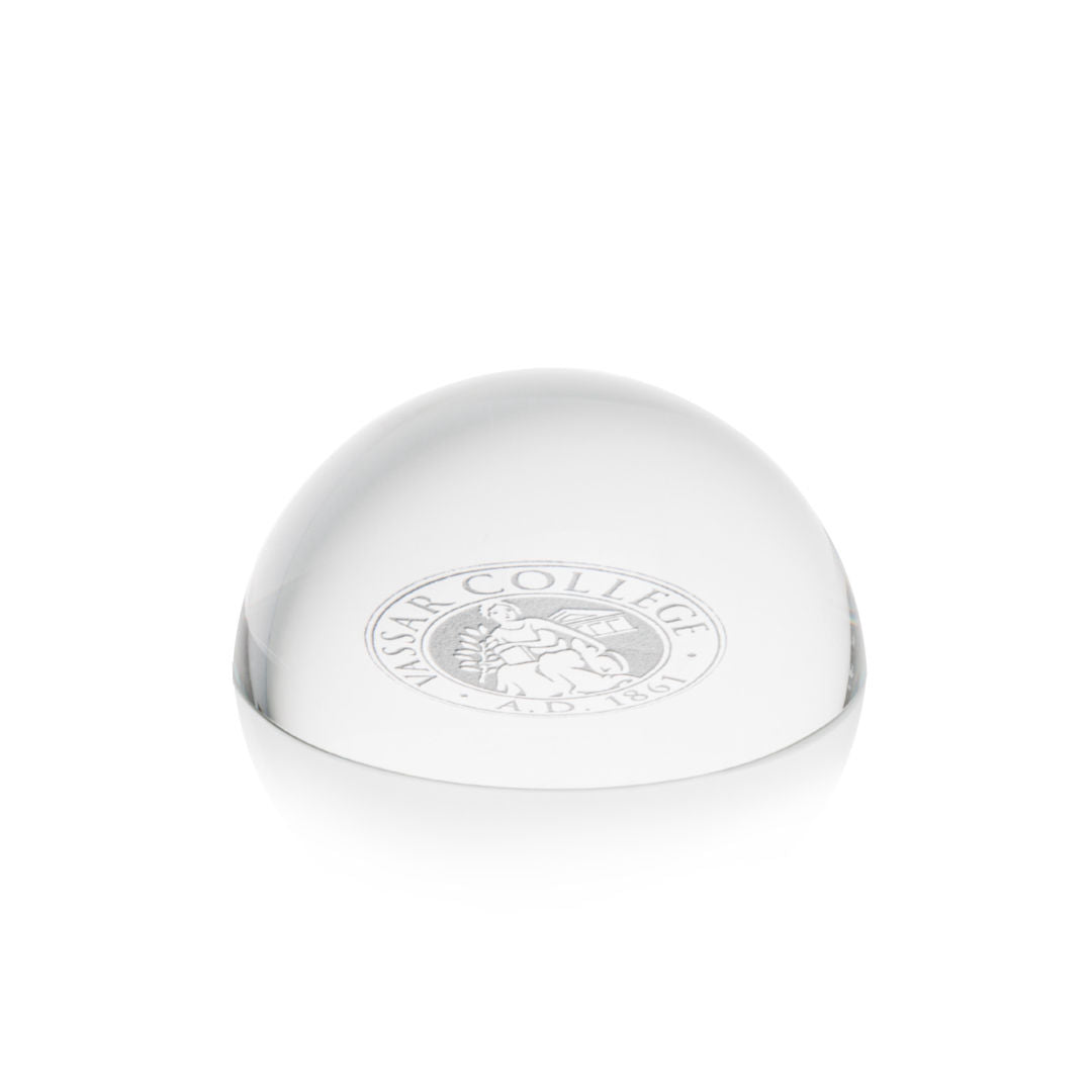 Dome Optical Crystal Paperweight — PWT330 Series