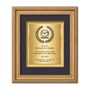 Regal Certificate TexEtch Framed Award