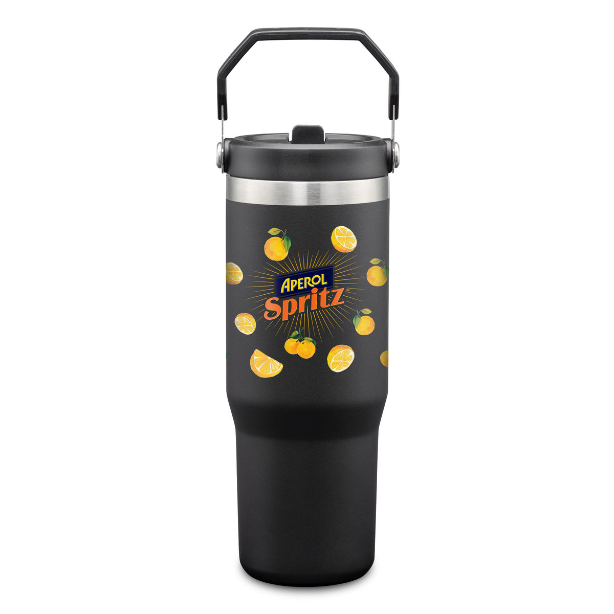 Revive SS Travel Mug w/Handle & Straw - 30oz