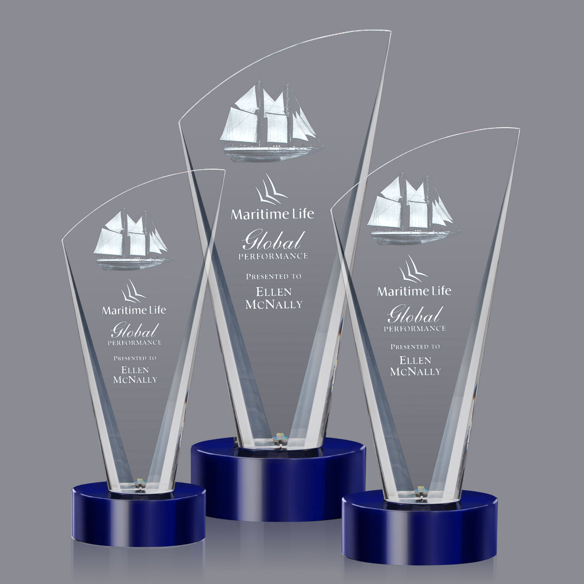 Brampton 3D Award - Blue