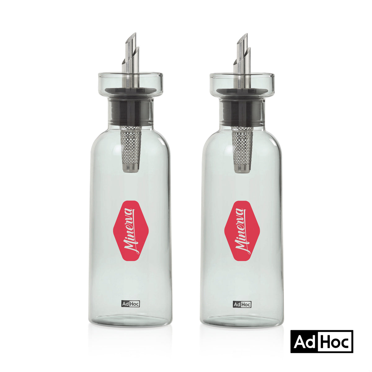 AdHoc® AromaPour Oil & Vinegar Dispenser Set