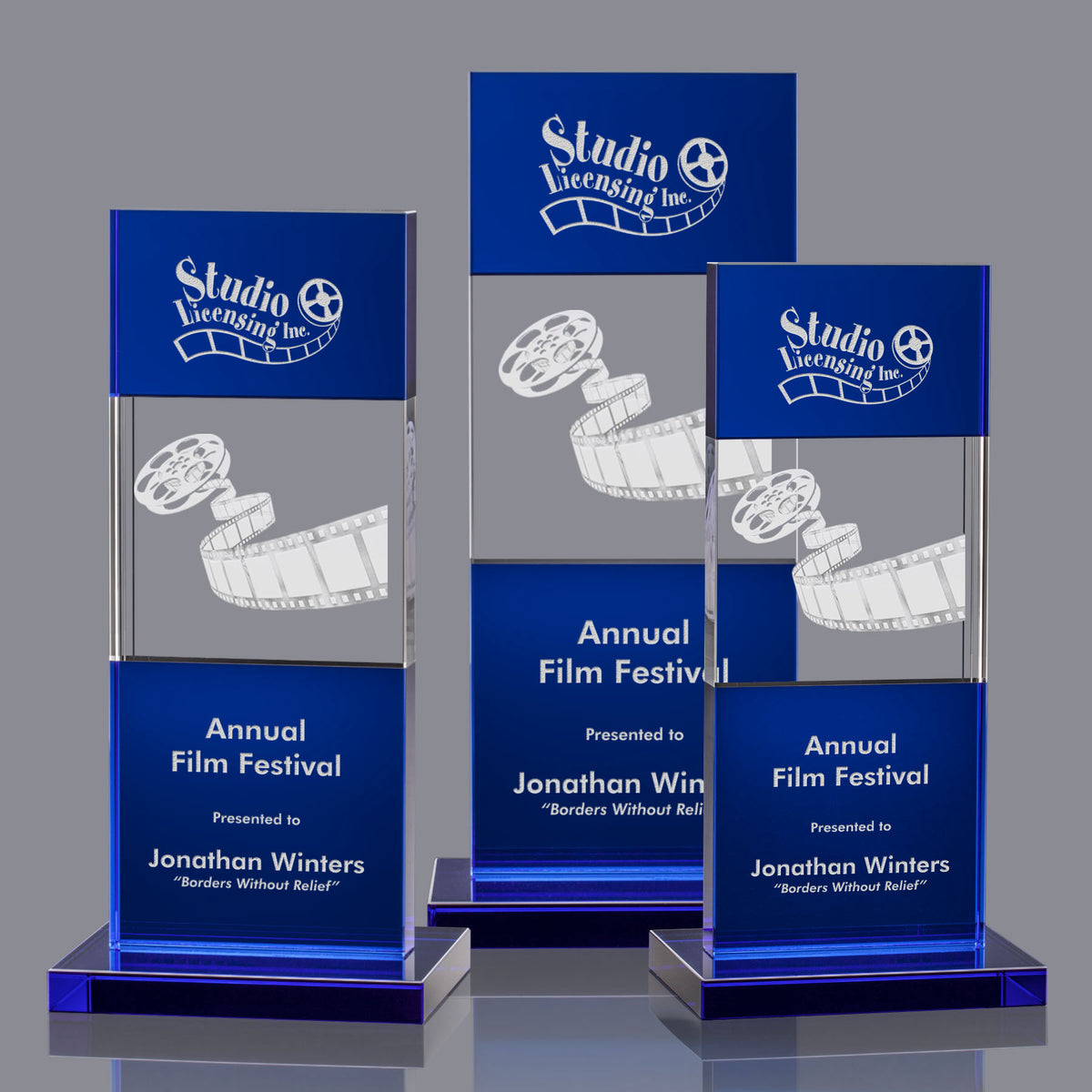 Basilia 3D Award - Blue