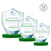 Scudo Shield VividPrint™ Award on Alberton Base